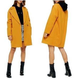 Topshop Carly Oversized Coat